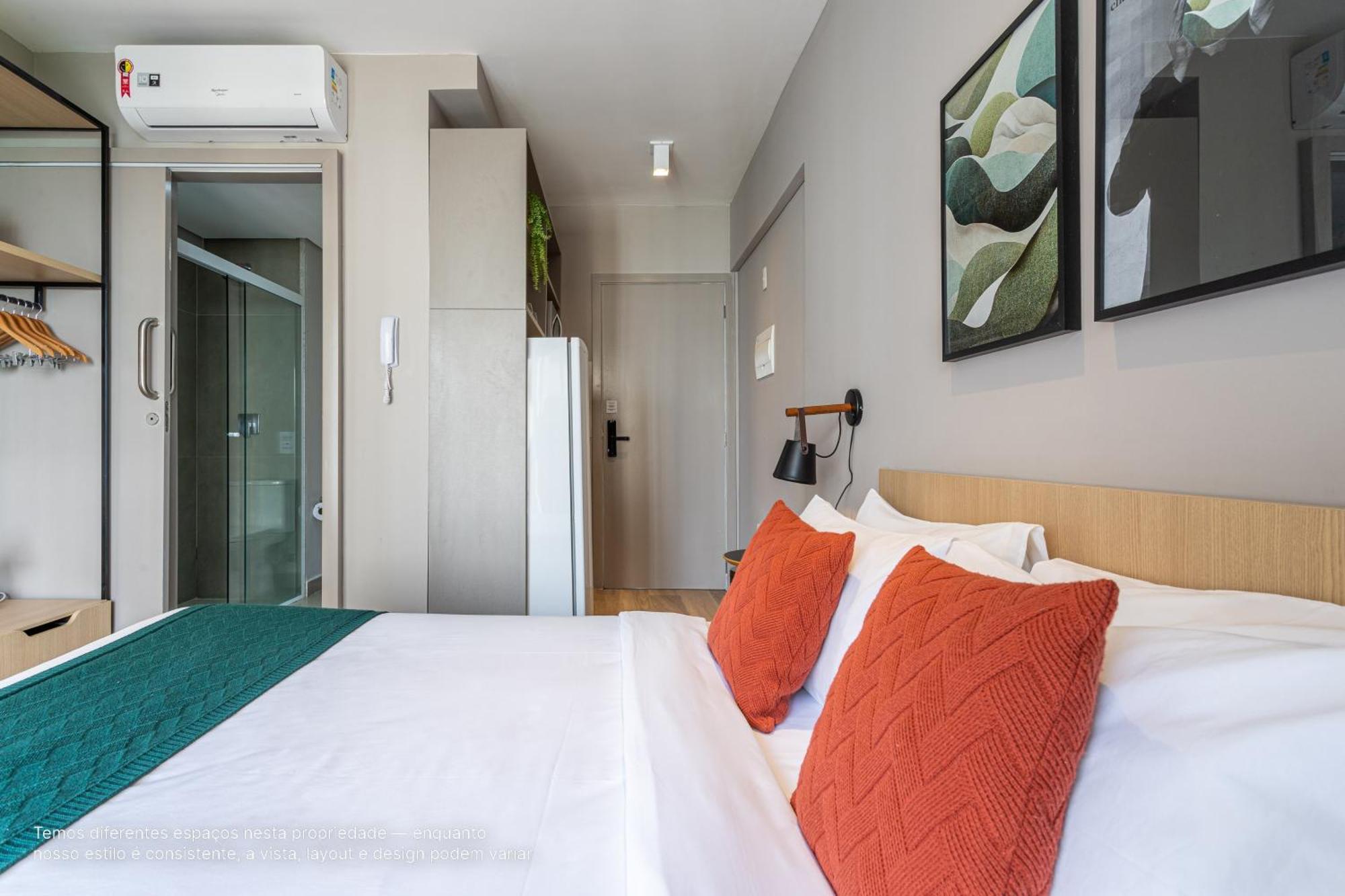 Apartamentos Proximos Ao Masp E A Metros Da Estacao Consolacao E Avenida Paulista - Next Haddock Σάο Πάολο Δωμάτιο φωτογραφία