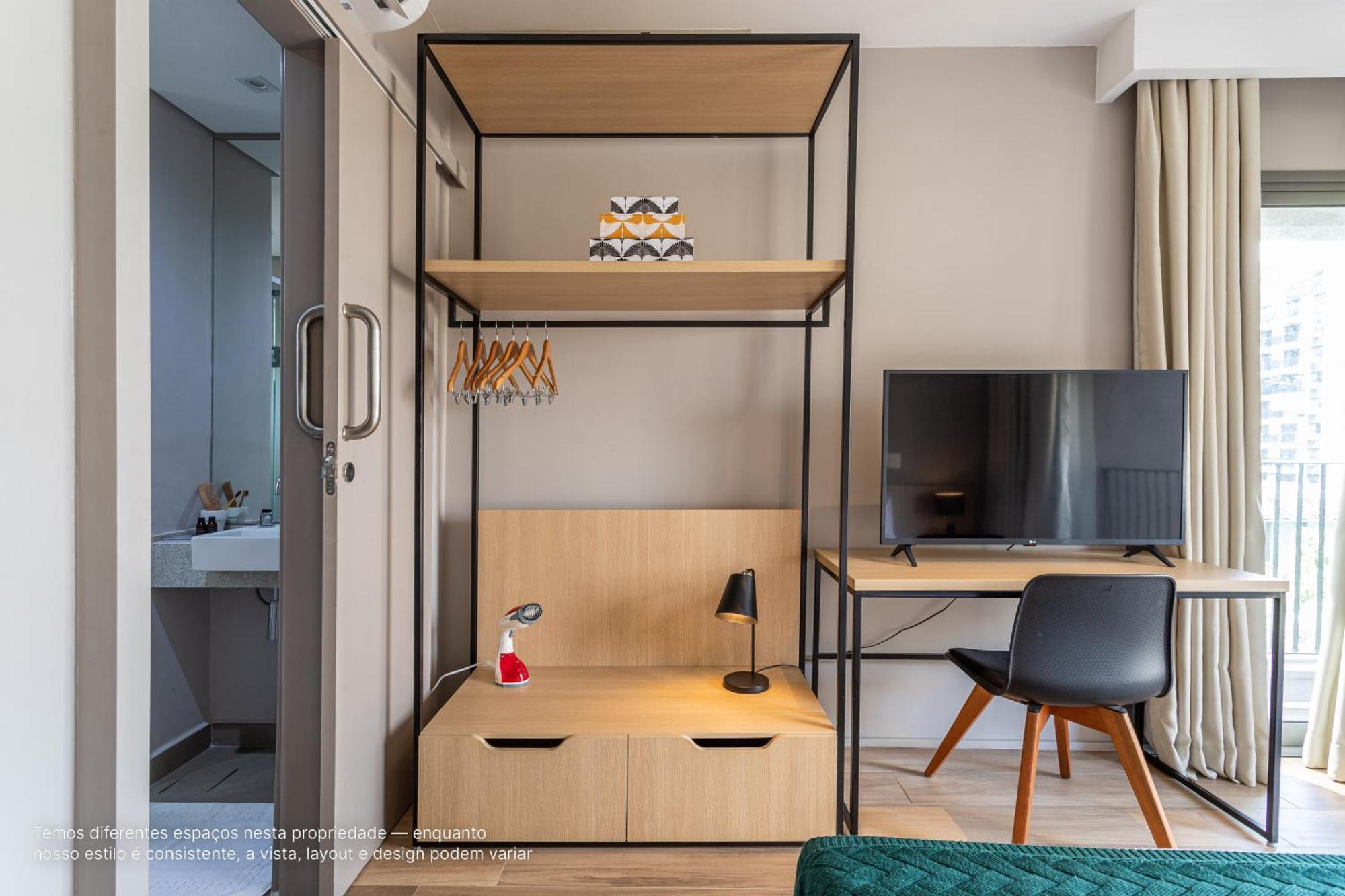 Apartamentos Proximos Ao Masp E A Metros Da Estacao Consolacao E Avenida Paulista - Next Haddock Σάο Πάολο Δωμάτιο φωτογραφία
